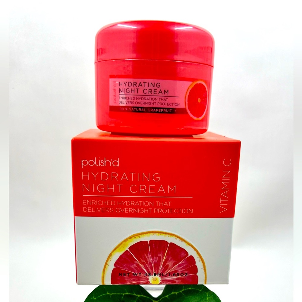 Polish’d Hydrating Vitamin C Night Cream 1.65 oz. NIB